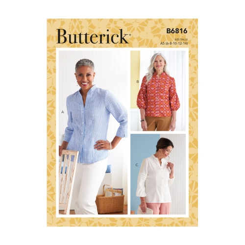Ompelukaava: Misses' Top, Butterick, B6816