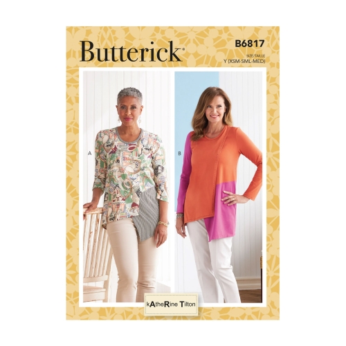 Ompelukaava: Misses' Top, Butterick, B6817