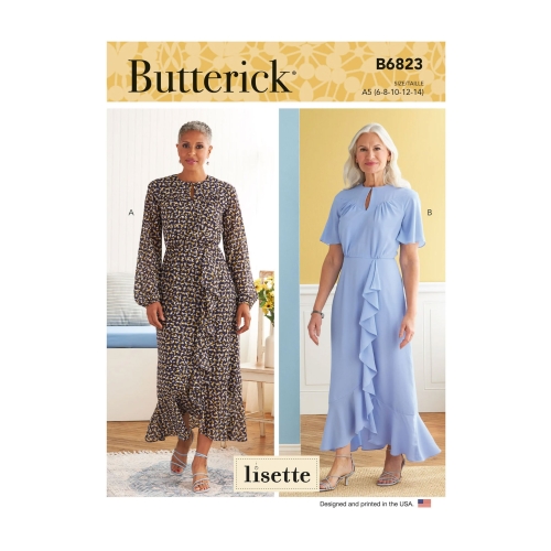 Lõiked: Kleit, Butterick, B6823