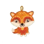 Kahepoolse miniatuurse ripatsi pärltikandi komplekt, Nova Sloboda, PB2024