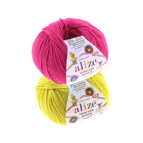 Пряжа с содержанием хлопка Cotton Gold Hobby New, Alize