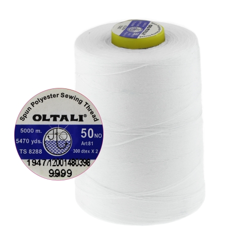 Polyesteri ompelulanka Oltali No.50, Tex: 60, kierre: 20/2