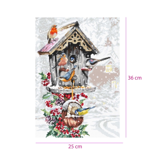 Tikkimiskomplekt ristpistes, Luca-S, B2399