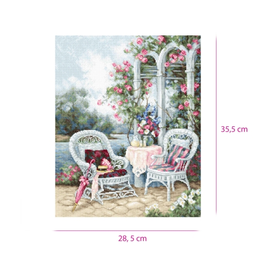 Tikkimiskomplekt ristpistes, Luca-S, B2378