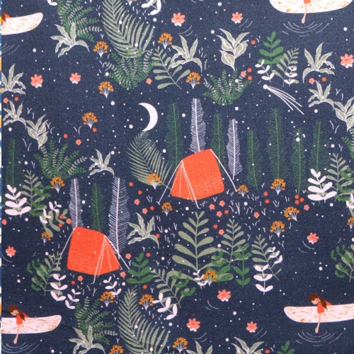Puuvillane popliinkangas, ÖKO (Organic), Poplin Hydra