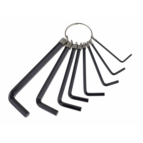Набор шестигранных ключей, 8 шт, 1.5mm/2mm/2.5mm/3mm/3,5mm/4mm/5mm/6mm, KL2200