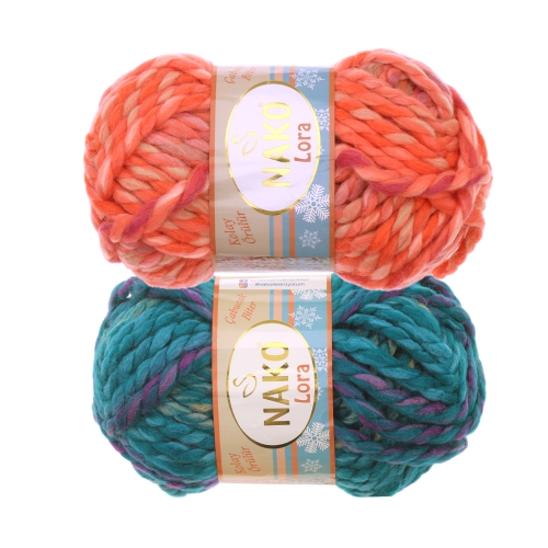 Superpaksu lanka Lora, Nako, 100 g = 35 m