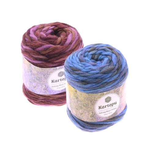 Täisvillane viltimiseks sobiv lõng Felting Wool, Kartopu