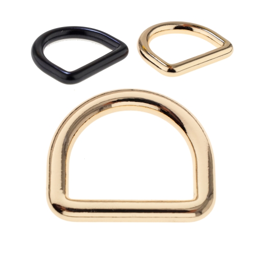 D-ring, half ring for belt width 25 mm