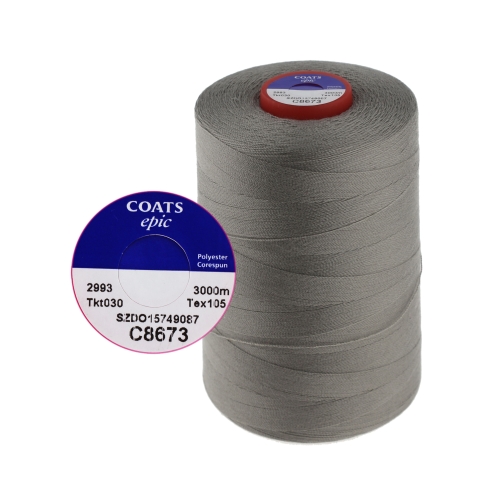 Polyesteri ompelulanka Coats Epic, No.30, Tex: 105, 3000 m