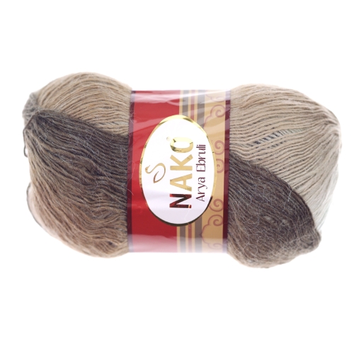 Alpakavilla sisaldav lõng Arya Ebruli, Nako, 100 g = 450 m