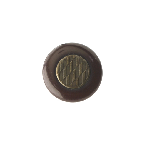 Reljeefse ornamendiga, metallkanna ja keskosaga nööp ø20 mm, suurus: 32L