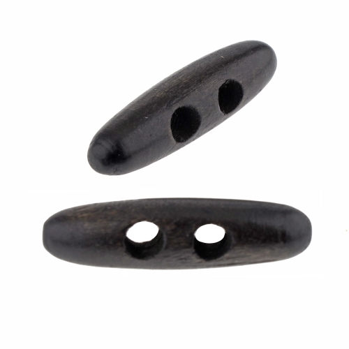 Kaheaugulised puitnööbid, pöörad, 50 x 13 mm