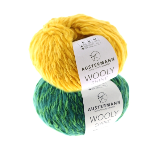 Kohev heidelaadne lõng Wooly Shine, Austermann