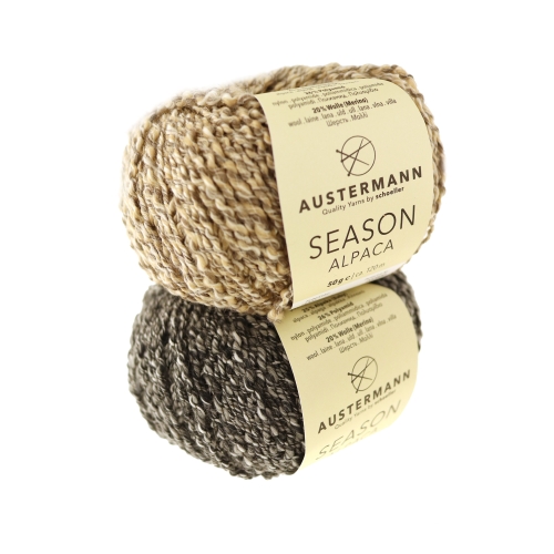 Säbruline efektilõng Season Alpaca, Austermann