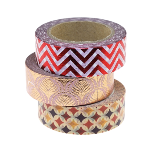 Dekoratiivsed Washi-teibid, 10 m - mustrid