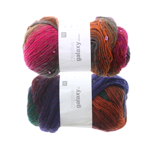 Efektlõng litritega Creative Galaxy Chunky, Rico Design (Saksamaa)