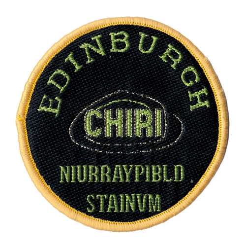 Embroidered Iron-On Patch, ø6,5 cm, AA34