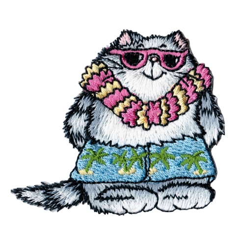 Silitettäva kangasmerkki, paikka, 6,2 x 5,3 cm, AU3