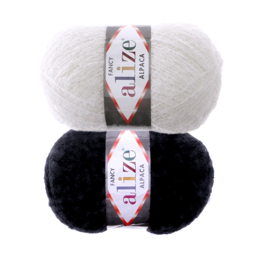 Пряжа с шерстью альпака (350g) Fancy Alpaca Rainbow, Alize 