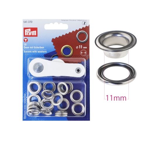 Öösid augu läbimõõduga ø11 mm, 15 tk, Prym