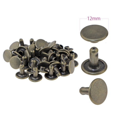 ø12 mm kübaraga pronksneedid, RCR-12BS