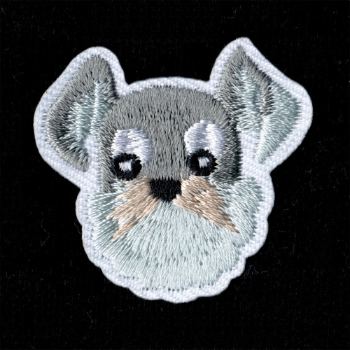Аппликация клеевая, вышивка текстильная, Термоаппликация, 3,9 x 3,6 cm, AV22