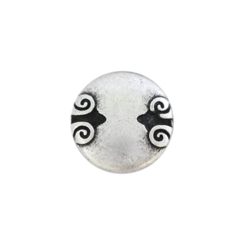 Metallnööp reljeefse mustriga 15mm/24L