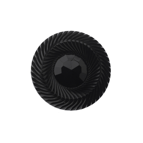 Reljeefse mustriga, kannaga plastiknööp, 28mm, 44L