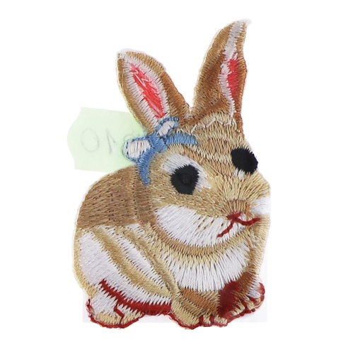 Silitettäva kangasmerkki, paikka, 5,7 x 3,6 cm, BB10