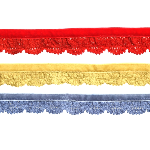 Äärepits sametpaelaga, 2,5 cm