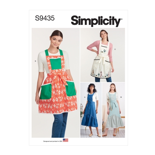 Simplicity lõikekomplekt S9435 Misses' Aprons