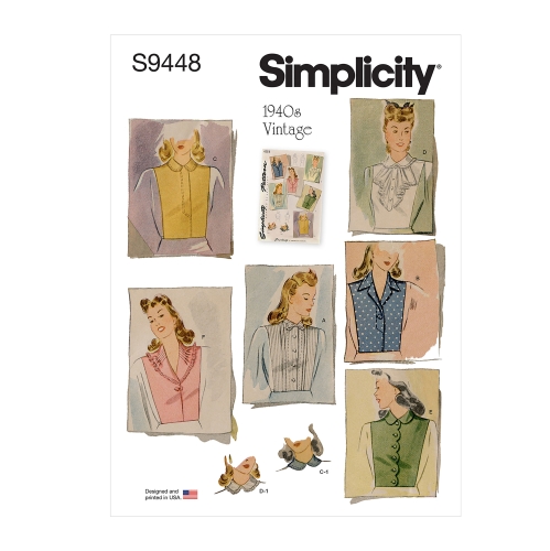 Simplicity lõikekomplekt S9448 Misses' Dickey Set