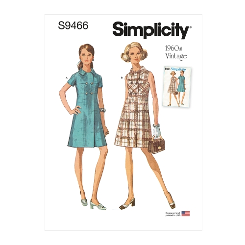 Simplicity lõikekomplekt S9466 Misses' Dress