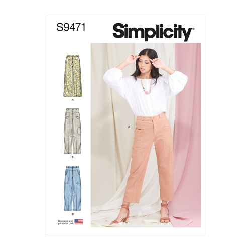 Simplicity lõikekomplekt S9471 Misses' Pants