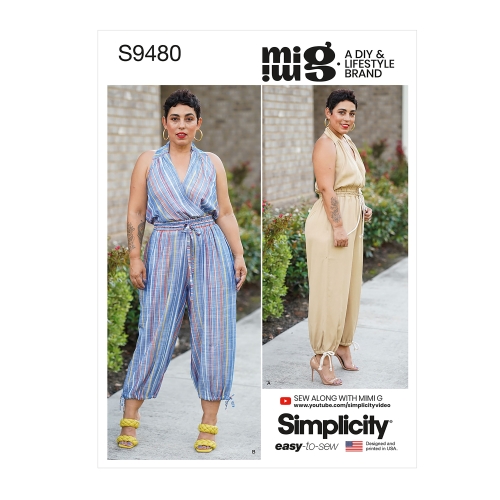 Simplicity lõikekomplekt S9480 Misses' Jumpsuit