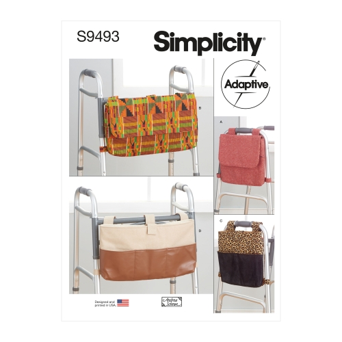 Simplicity lõikekomplekt S9493 Walker Bags