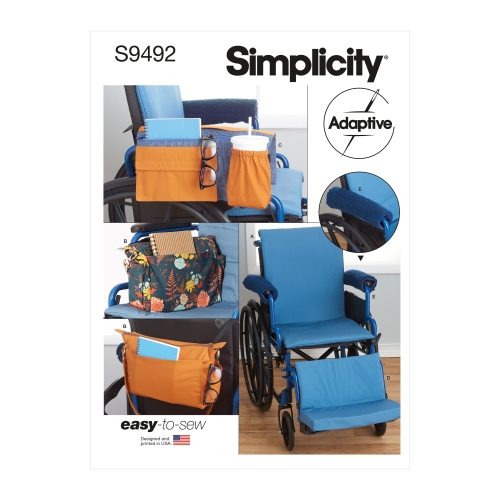 Simplicity lõikekomplekt S9492 Wheelchair Accessories