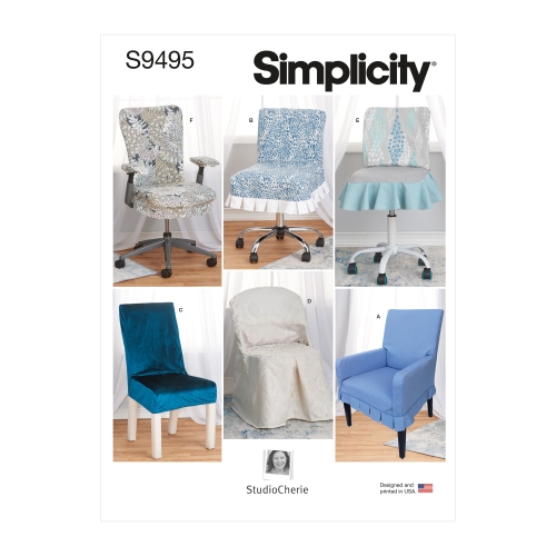 Simplicity lõikekomplekt S9495 Chair Slipcovers