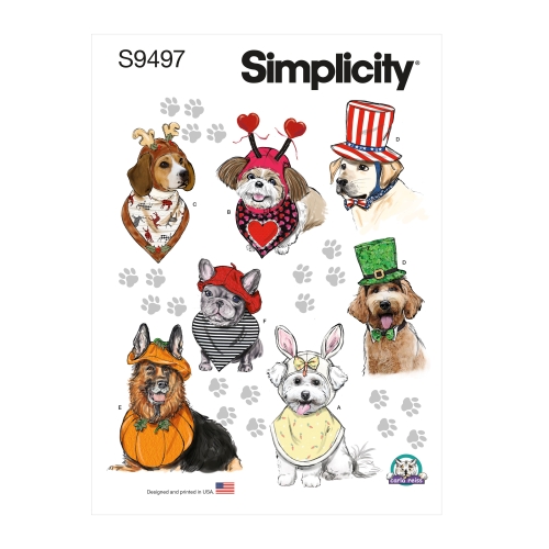 Simplicity lõikekomplekt S9497 Pet Accessories