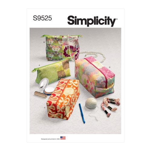 Simplicity lõikekomplekt Zippered Cases SS9525OS