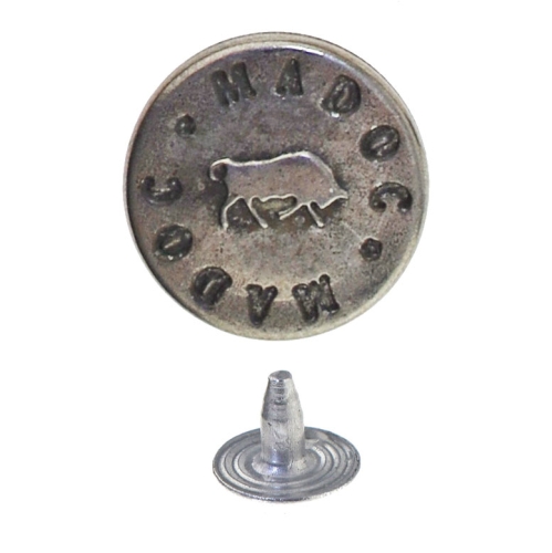 Naelkinnitusega nööp, teksanööp ø14 mm, suurus: 23L