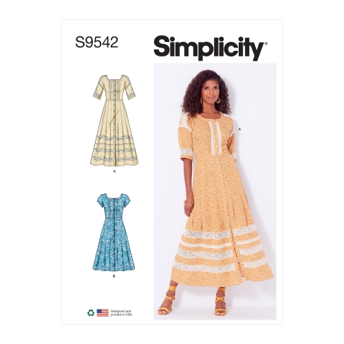 Simplicity lõikekomplekt Misses' Dresses, SS9542
