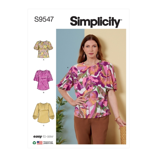Simplicity lõikekomplekt Misses' Top and Tunic, SS9547