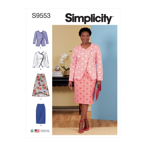Simplicity lõikekomplekt Women's Jacket and Skirts, SS9553