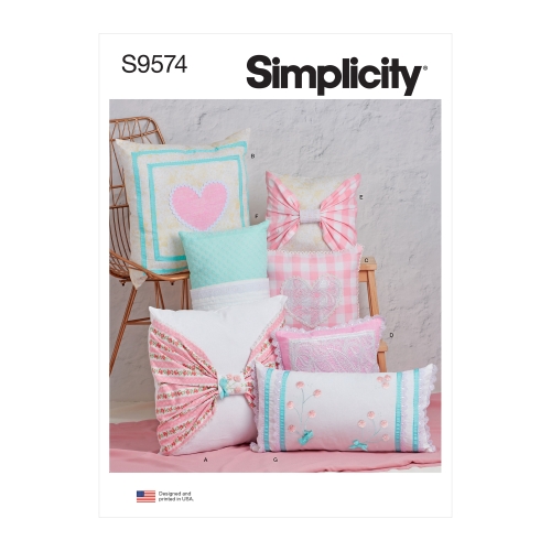 Simplicity lõikekomplekt Pillows, SS9574OS (One Size Only)