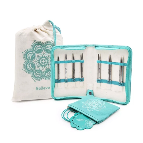 Ringvardaotsikute komplekt pöörlevate trossidega Mindful Believe, KnitPro 36302