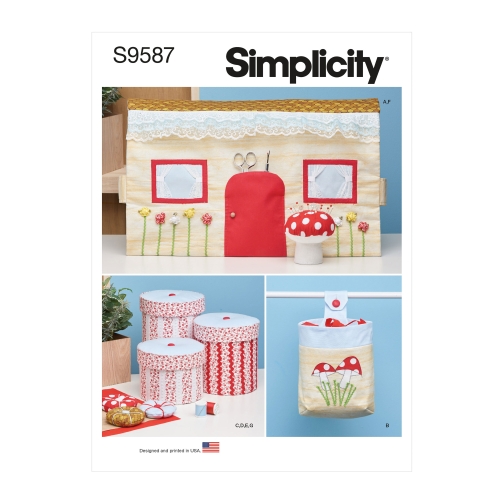 Simplicity lõikekomplekt Sewing Room Accessories, SS9587OS (One Size Only)