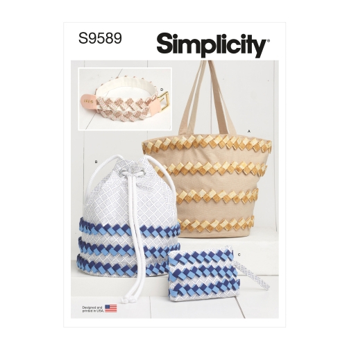 Simplicity lõikekomplekt Fabric Chain and Embellished Accessories, SS9589OS