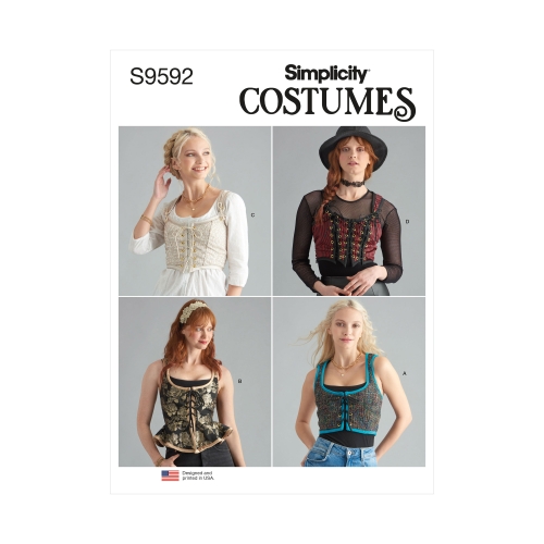 Simplicity lõikekomplekt Misses' Corsets, SS9592